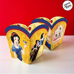 Cachepot de Papel - Branca de Neve - 4 unidades - Disney Original - Rizzo