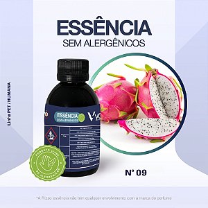 Essência Pitaya Concentrada para Perfumaria e Animais N°09 - 100g - Allergen Free - 1 unidade - Vya - Rizzo