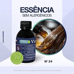 Essência Reflexus Calm Concentrada para Perfumaria e Animais N°34 - 100g - Allergen Free - 1 unidade - Vya - Rizzo