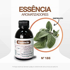 Essência Salvia Concentrada Para Ambientes N°186 - 100g - 1 unidade - Vya - Rizzo