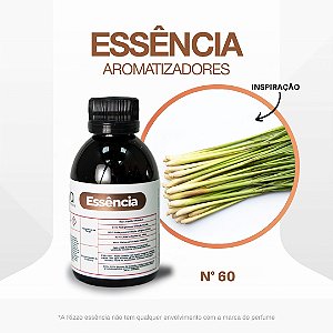 Essência Cítronela Concentrada Para Ambientes N°60 - 100g - 1 unidade - Vya - Rizzo