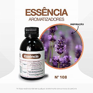 Essência Lavanda Amber Concentrada Para Ambientes N°108 - 100g - 1 unidade - Vya - Rizzo