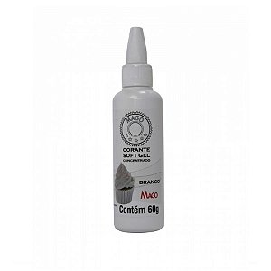 Corante SoftGel Branco 60g Mago