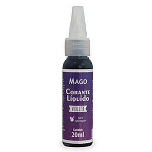 Corante Líquido Violeta 20 ml Mago  Confeitaria