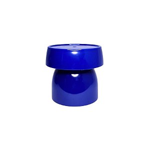 Boleira Cogumelo Pequena - Azul Escuro - 12x13cm - 1 unidade - Rizzo