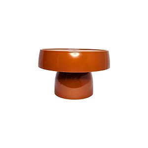 Boleira Cogumelo Grande - Terracota - 18,5x12,5cm - 1 unidade - Rizzo