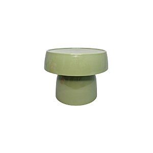 Boleira Cogumelo Média - Verde Oliva - 15,5x12,5cm - 1 unidade - Rizzo