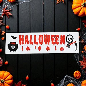 Adesivo De Gel Decorativo De Halloween - Morte  - 1 unidade - Cromus - Rizzo