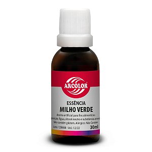 Essência Milho Verde 30 ml Arcolor