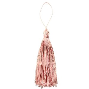 Tassel Decorativo Artesanal - Rose - 13cm - 12 unidades - Artlille - Rizzo