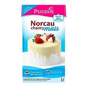 Chantilly Norcau Chanty Mais Leite Condensado  - 1L - Puratos - Rizzo Confeitaria