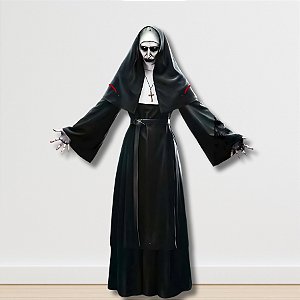 Personagem Articulável Para Decoração de Halloween - A Freira - 116x40cm - 1 unidades - Regina - Rizzo