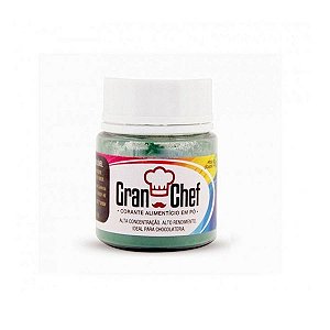 Corante em pó lipossoluvel verde 5g Granchef