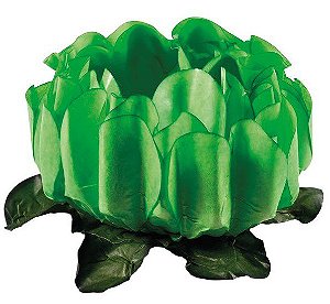 Forminha para Doces Finos - Rosa Maior Verde Limão Claro - 40 unidades - Decora Doces