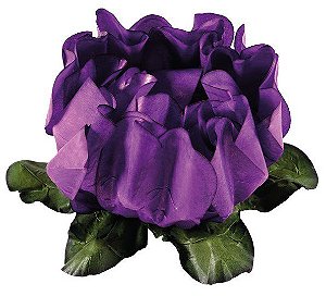 Forminha para Doces Finos - Rosa Maior Roxo - 40 unidades - Decora Doces