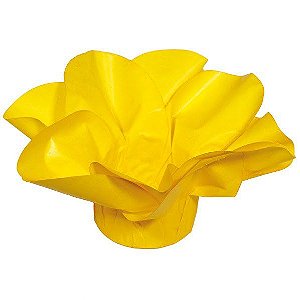 Forminha para Doces Finos - Copo de Leite Amarelo Vivo 30 unidades - Decora Doces - Rizzo Festas