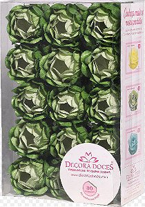 Forminha para Doces Finos - Bela Degrade Verde - 30 unidades - Decora Doces - Rizzo Festas