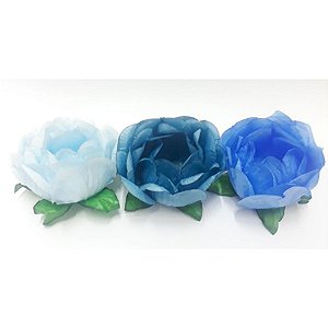 Forminha para Doces Finos - Bela Tons Azuis - 30 unidades - Decora Doces - Rizzo Festas