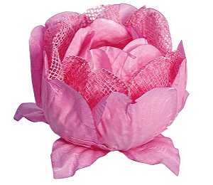 Forminha Flor - Rosa - Bela Tela Chá Rosa - 30 UN - Decora Doces - Rizzo