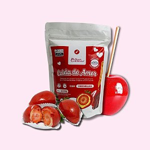 Mistura em Pó para Calda do Amor - Vermelho - 400g - 1 unidade - Rizzo