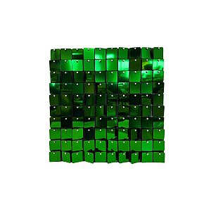 Painel Metalizado Shimmer Wall Verde Bandeira - 30x30cm  - 1 unidade - Rizzo