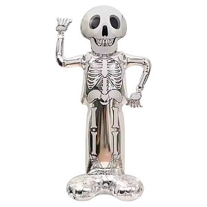 Balão de Festa Microfoil 60.6" 154cm - Esqueleto Halloween - 1 unidade - Rizzo
