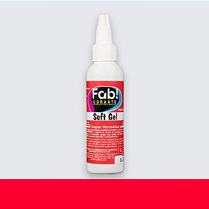 Corante SoftGel - Super Vermelho - 25g - Fab - Rizzo Confeitaria