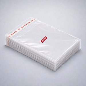 Saco Adesivado sem Furo - 8x10cm - 100 unidades - Cromus - Rizzo
