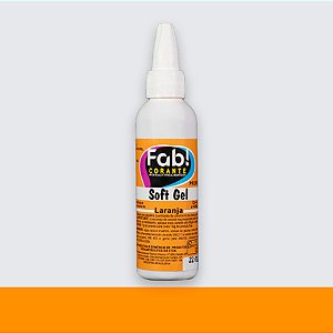 Soft Gel Corante Laranja 25g - Fab - Rizzo