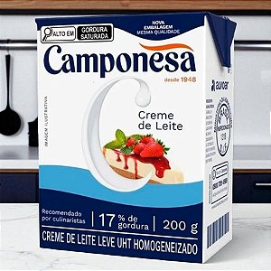 Creme de Leite - 200g - 1 unidade - Camponesa - Rizzo