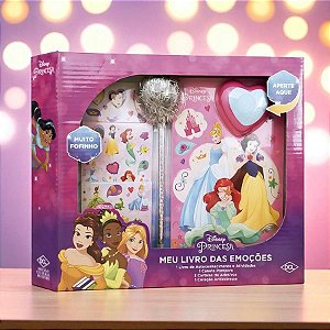 Kit Meu Livro Das Emoções - Princesas - 1 unidade - Disney Original - Rizzo