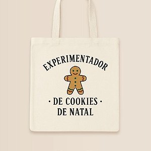 Sacola de Algodão Ecobag - Experimentador De Cookies - 30x40cm - 1 unidade - Rizzo