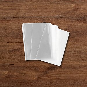 Saco Poli Transparente - Incolor - 6,5x10cm - 50 unidades - Cromus - Rizzo