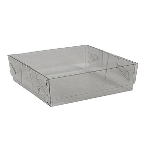 Caixa Transparente de Acetato Retangular - 7,5x4x4cm - 10 unidades - Cromus - Rizzo