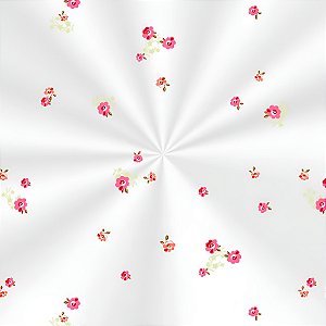 Saco Transparente Decorado - 11x19,5cm - Mini Garden  - 100 unidades - Cromus - Rizzo