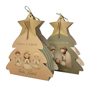 Caixa Para Lembrancinha - Belém Compose - 15x12x4,5cm - 10 unidades - Cromus - Rizzo