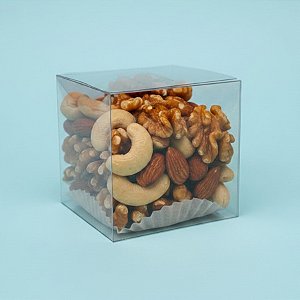 Caixa Transparente de Acetato Cubo - 8x8x8cm - 20 unidades - Assk - Rizzo