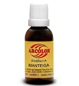 Essência Manteiga 30 ml Arcolor