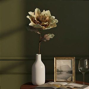 Flor Decorativa - Magnolia Verde Menta - 1m - 1 unidade - Florarte - Rizzo
