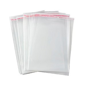 Saco Adesivado com Furo - 15x20cm - 100 unidades - Rizzo