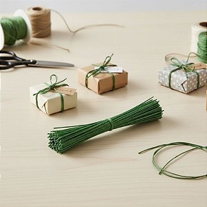 Arame Galvanizado Maço Verde Musgo - 100 unidades - Rizzo