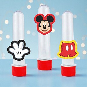 Aplique Imp em EVA - Mickey Mouse - 5x5cm - 12 unidades - Disney Original - Rizzo