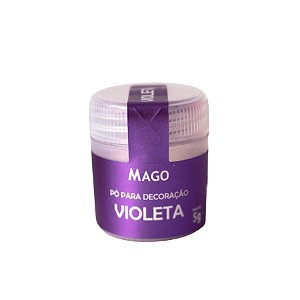 Pó para Decoração Violeta - 5g - 1 unidade - Mago - Rizzo