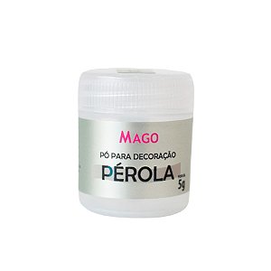 Pó para Decoração Pérola - 5g - 1 unidade - Mago - Rizzo