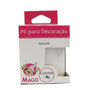 Pó para decoração Nácar 8g Mago