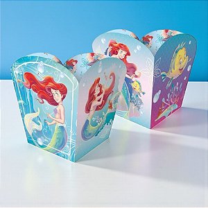 Cachepot de Papel - Ariel - 4 unidades - Disney Original - Rizzo