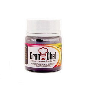 Corante em pó hidrossoluvel vinho 5g Granchef