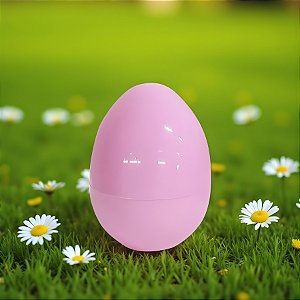 Ovo Surpresa de Páscoa - Rosa Candy - 7x5,5cm - 1 unidade - Rizzo