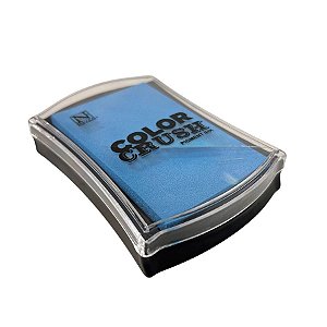 Almofada para Carimbo - Color Crush Aqua - Azul Aqua - 9,5x6cm - 1 unidade - Rizzo