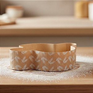 Forma Colomba Pascal Forneável - Cevada Branca - 300g - 10 unidades - Rizzo